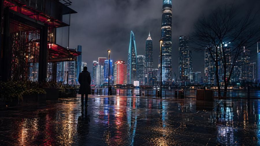 无限臀山城市夜景短视频拍摄视频教程